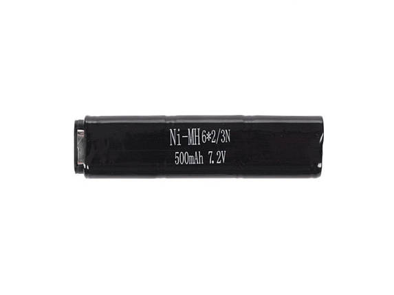 Акумулятор Micro NiMh 7,2V 500 mAh до електричних пістолетів [IPower] (для страйкболу), фото 1