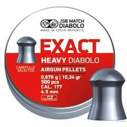 Кулі для пневматики JSB Diabolo Exact Heavy 0.67 г (500 шт.) 4.52 мм
