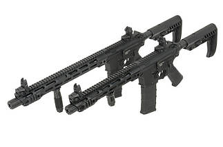 Алюмінієва довга ручка пряма M-LOK - Black [Kublai] (для страйкболу), фото 5