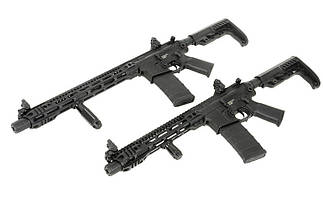 Алюмінієва довга ручка пряма M-LOK - Black [Kublai] (для страйкболу), фото 6