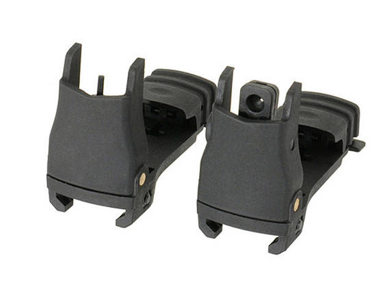 Приціл низькопрофільний складаний - Black [FMA] (для страйкболу), фото 1