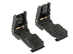 Приціл низькопрофільний складаний - Black [FMA] (для страйкболу), фото 2