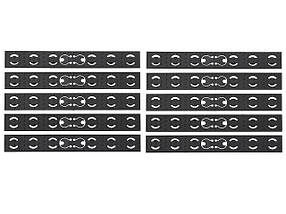 Набір плоских захисних панелей для цівки Key-Mod - Black [BattleAxe] (для страйкболу), фото 2