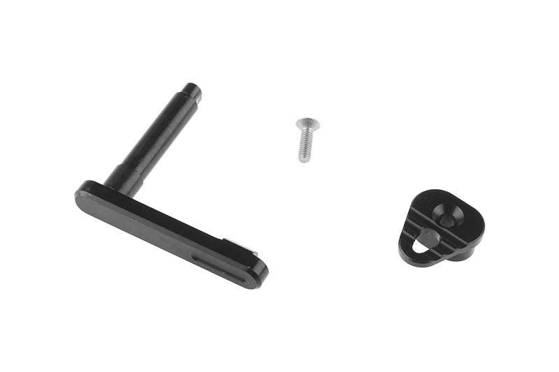 Кнопка скидання магазину CNC для приводів типу M4 (B) - Black [RETRO ARMS] (для страйкболу)