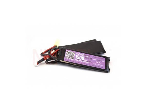 Akumulator Nuprol Life 1500mah 9.9 v 25c - trójdzielny [Nuprol] (для страйкболу), фото 1