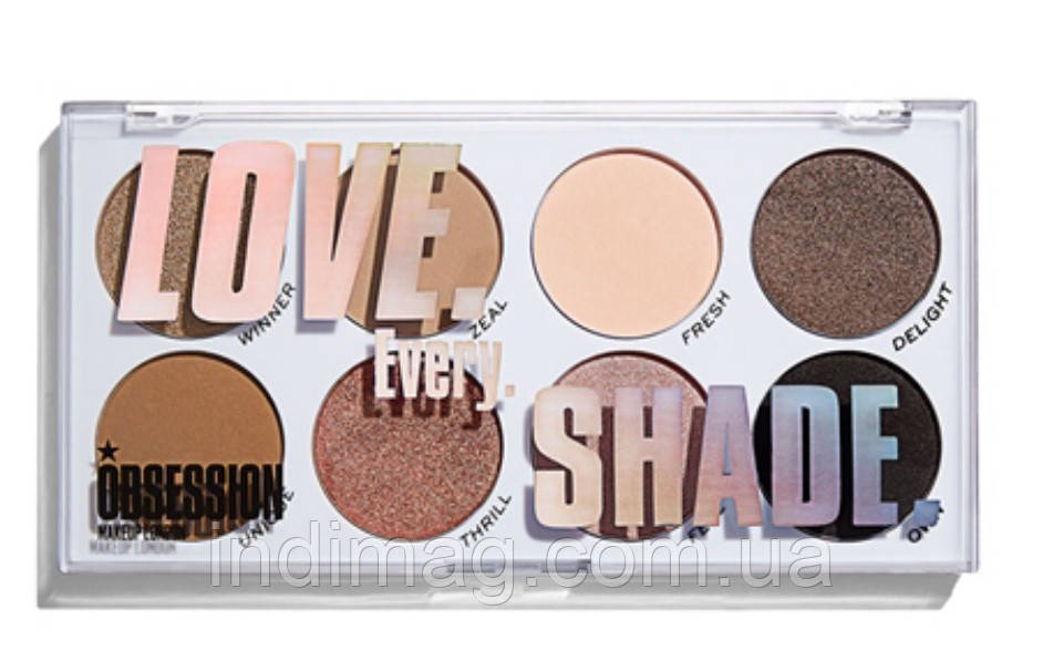 Makeup Obsession Love Every Shade Eyeshadow Palette