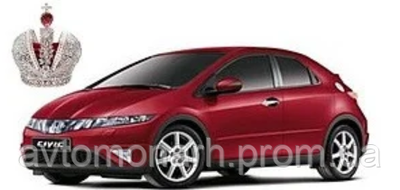 Лобовое стекло на HONDA (Хонда) CIVIC (FN / FK) HatchBack (2006 - - фото 1 - id-p6036698