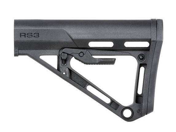 Компактний приклад RS3 для серії AR-15 / M4 - Black [APS] (для страйкболу), фото 1