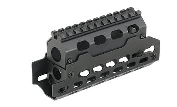 6 дюймова алюмінієва цівка Key-Mod для АКС-74У [CYMA] (для страйкболу), фото 3