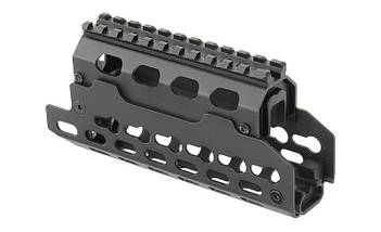 6 дюймова алюмінієва цівка Key-Mod для АКС-74У [CYMA] (для страйкболу), фото 4