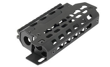 6 дюймова алюмінієва цівка Key-Mod для АКС-74У [CYMA] (для страйкболу), фото 5