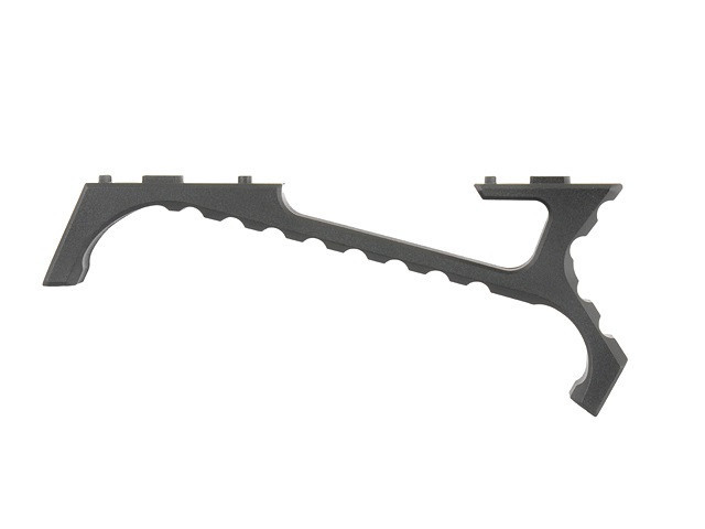 Гібридна кутова ручка перенесення вогню M-LOK/Key-Mod - Black [Хубілай] (для страйкболу)