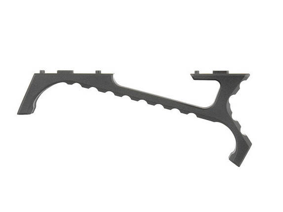 Гібридна кутова ручка перенесення вогню M-LOK/Key-Mod - Black [Хубілай] (для страйкболу), фото 1