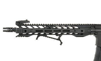 Гібридна кутова ручка перенесення вогню M-LOK/Key-Mod - Black [Хубілай] (для страйкболу), фото 3