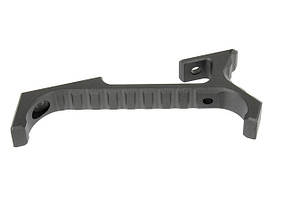 Гібридна кутова ручка перенесення вогню M-LOK/Key-Mod - Black [Хубілай] (для страйкболу), фото 4