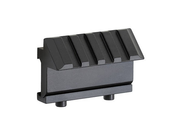 Монтажна планка 45 градусів na планку picatinny [Vector Optics] (для страйкбола), фото 2