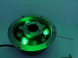 Світлодіодний підводний прожектор RGB DC12v 9 Вт IP68 з пультом для фонтана та басейну, фото 7