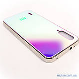 Чохол TPU Gradient Rainbow з лого для Xiaomi Mi A3/CC9e фіолетовий, фото 6