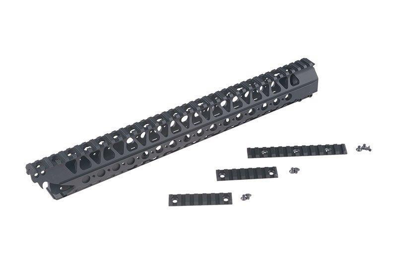 Монтажна шина RIS 14.5" - Black [SHS] (для страйкболу)