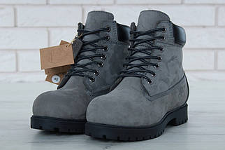 Зимові Жіночі сірі Черевики Timberland Original