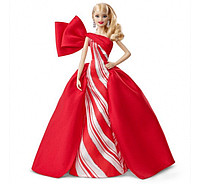 Праздничная новогодняя кукла Барби Холидей 2019 Holiday Barbie Doll blonde