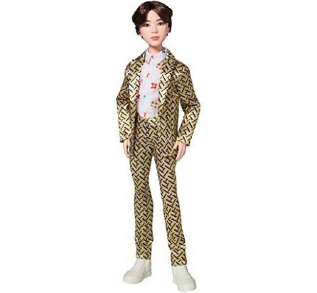 Лялька хлопчик Шуга БТС BTS SUGA Idol Doll Mattel Beyond the Scene Суга
