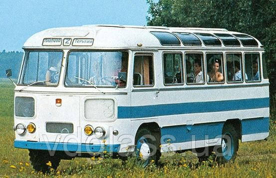 ПАЗ 672 лобове скло від українського виробника автостекла