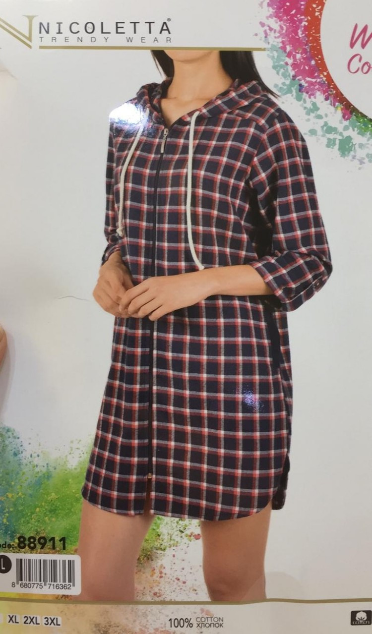 Туніка на замку великих розмірів, Nikoletta, фото 1