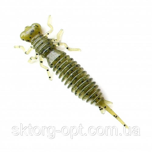 Силіконова приманка Fanatik Larva 2.0 дюйма колір 001 їстівний