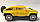 Мультимедійна колонка у формі машини Hammer SPORT-BIG (USB/FM) Жовтий, фото 4