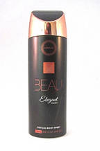 Парфумований дезодорант жіночий Beau Elegant 200ml