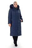 Довгий пуховик жіночий, фото 3