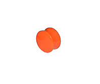 Плаг (акрил, оранжевый), Размер плага Плаг (акрил, цвет оранжевый, 18 мм) (p-029)