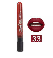 Матова стійка помада Long Lasting Lip Gloss відтінок 33