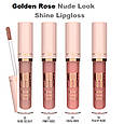 Рідка сяюча помада Golden Rose Nude Look Shine Natural Lipgloss, фото 2