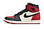 Кросівки Air Jordan 1 Retro High Bred Toe, фото 3