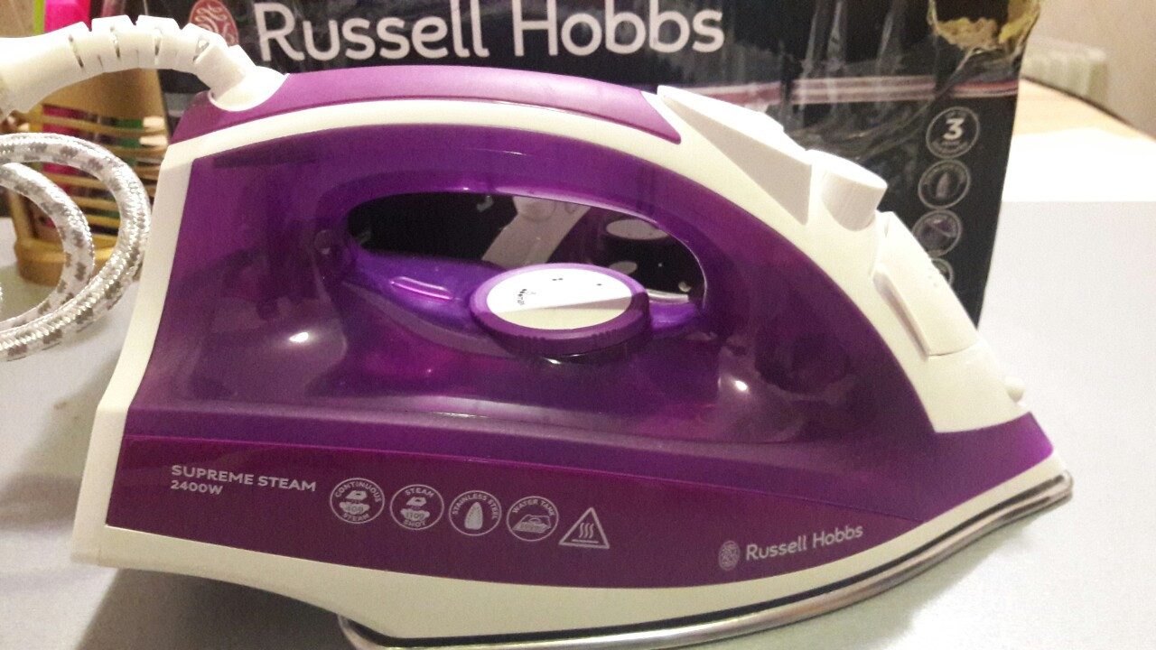 russell hobbs supreme steam traditional iron 23060