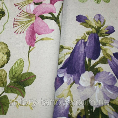 Декор надя світло-беж/фіолетов/зелен, фото 1