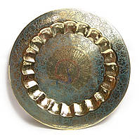 Тарелка бронзовая настенная (43,5 см)