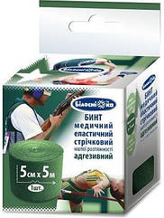 Кінезіо Тейп Білосніжка 5м 5см Кинезио тейп Белоснежка