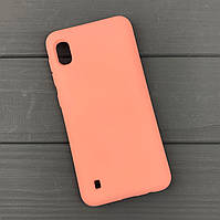Силиконовый чехол на Samsung A10 / A105 Pink