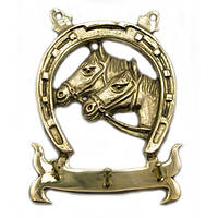 Вішалка-ключниця "Підкова" бронза"