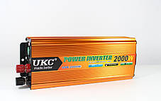Перетворювач, інвертор UKC SSK - AC/DC, 24V, 2000W, фото 4