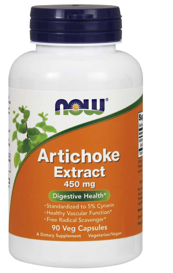Екстракт Артишоку Now Foods Artichoke Extract 450 mg 90 caps