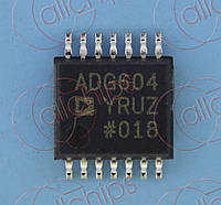 Мультиплексор аналоговый 4-канала AD ADG604YRUZ TSSOP14