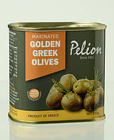 Оливки золотисті мариновані з додаванням оливкової олії Pelion 145 г