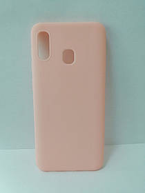Чохол силікон SMTT для SAMSUNG GALAXY A30 A305 Pink