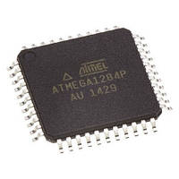 ATmega1284P-AU, Мікроконтролер 8-біт, AVR, 20 МГц, 128КБ Flash [TQFP-44]