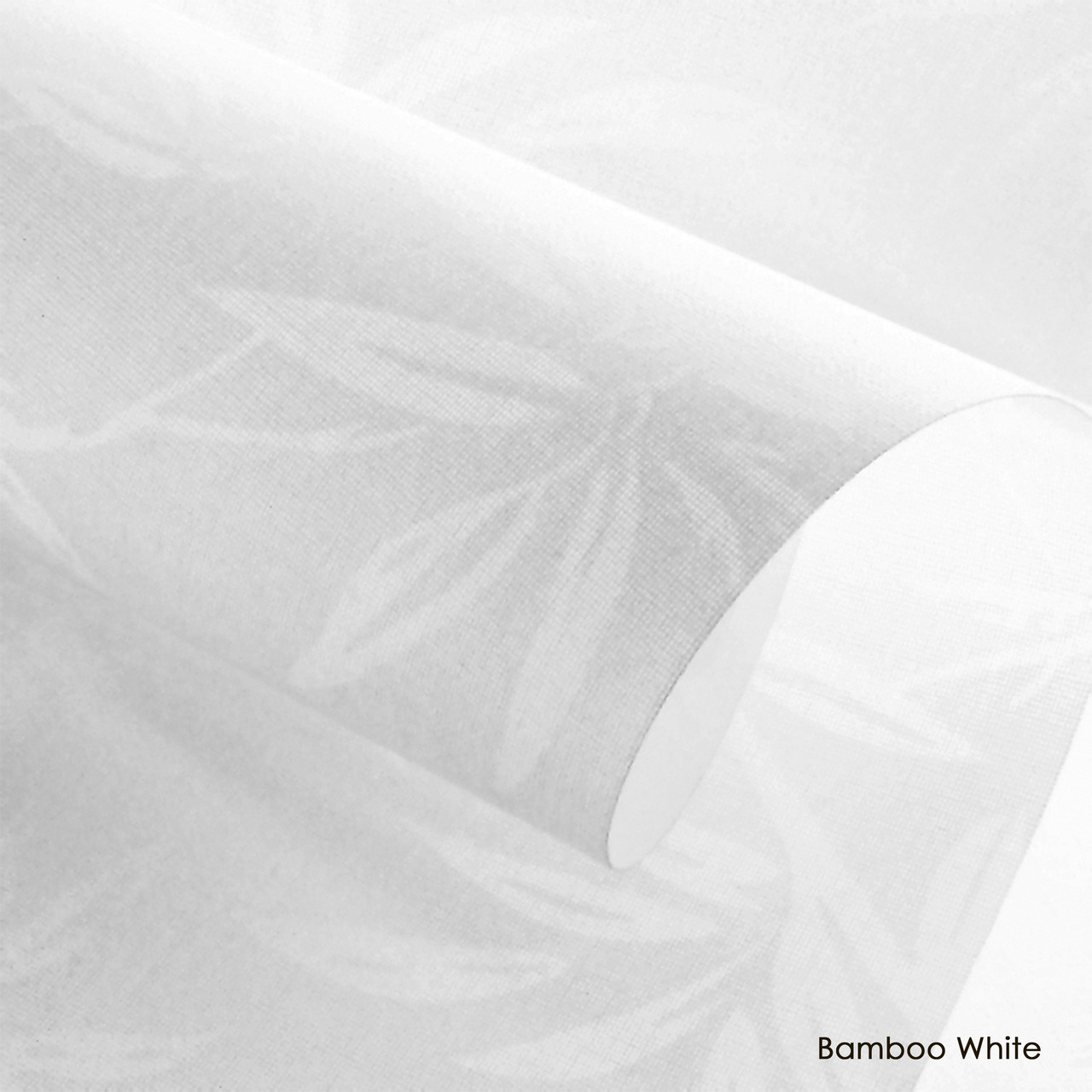 Тканинні ролети Bamboo White