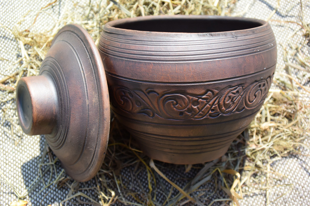 Горщик глиняний  "Для запікання" 0,5л., фото 1